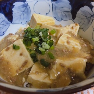 玉ねぎで代用！麻婆豆腐